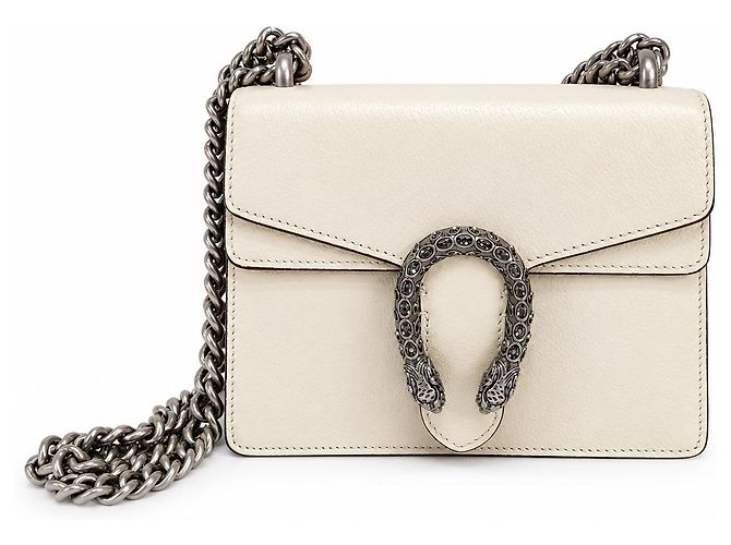 Gucci Dionysus Leather Medium Bege