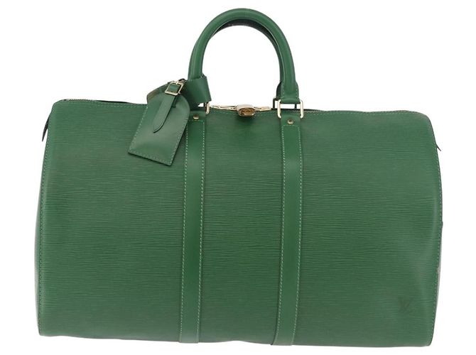 Louis Vuitton Keepall Epi Leather 45 Vert