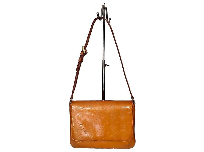 Louis Vuitton Bolso de hombro Monogram Vernis Naranja