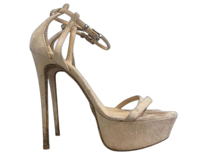 Sandali Cesare Paciotti beige T.36