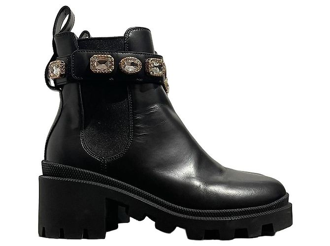Gucci Stiefeletten schwarz T.35,5