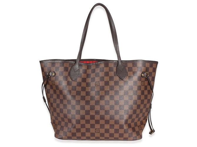 Louis Vuitton Damier Ebene Canvas Neverfull MM Marron