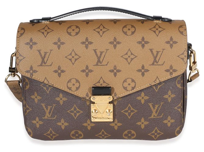 Louis Vuitton Reverse Monogram Canvas Pochette Metis Marron