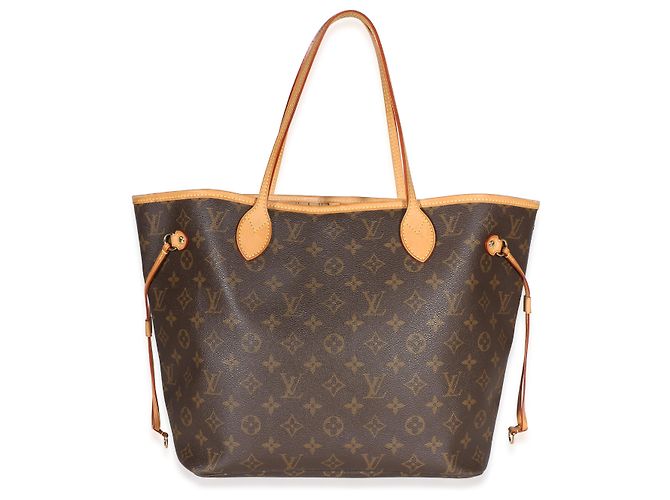 Louis Vuitton Monogram Canvas Neverfull MM Castaño