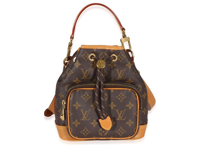 Louis Vuitton Archive Monogram Canvas Noe Cargo Marrom