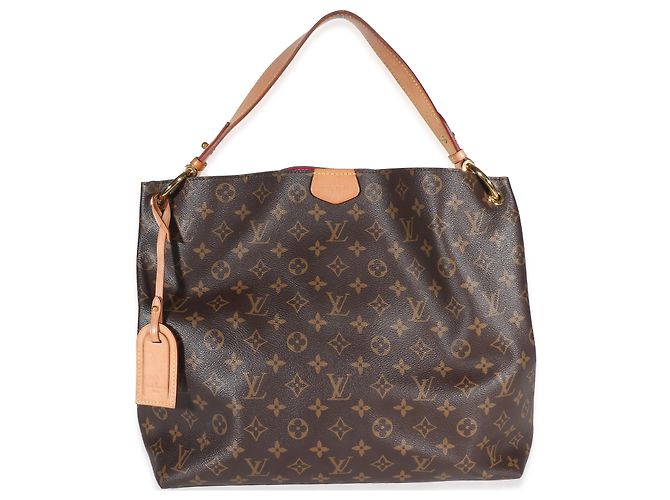 Louis Vuitton Monogram Canvas Graceful MM Marrone