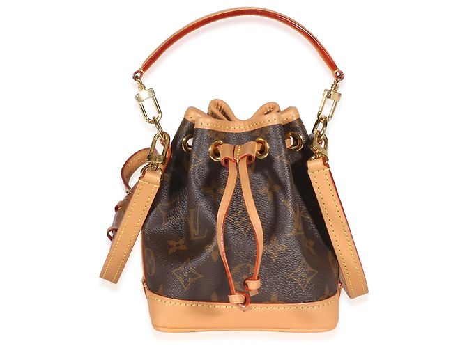 Louis Vuitton Monogram Canvas Nano Noe NV Marrom