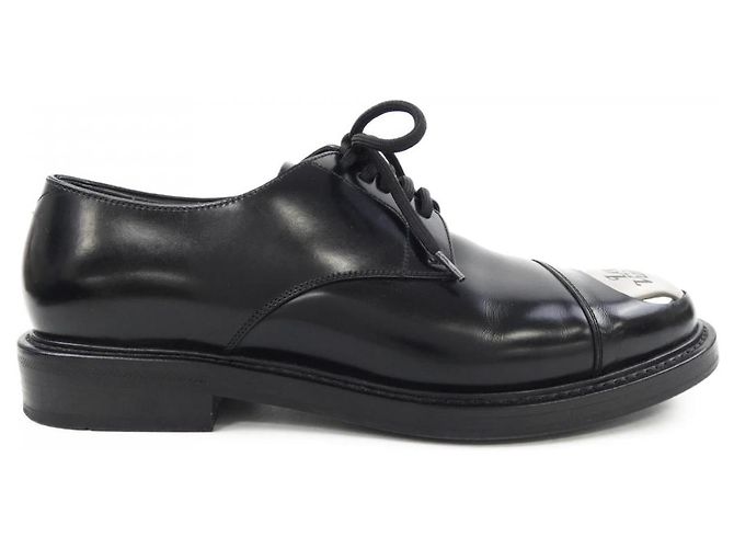 Chaussures Louis Vuitton Voltaire Line NIGO Noir