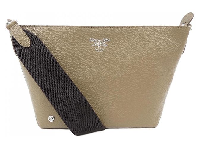 Autre Marque ADMJ Ledertasche Beige