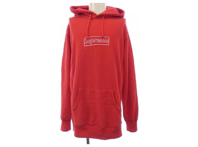 Supreme KAWS Chalk Logo Hoodie