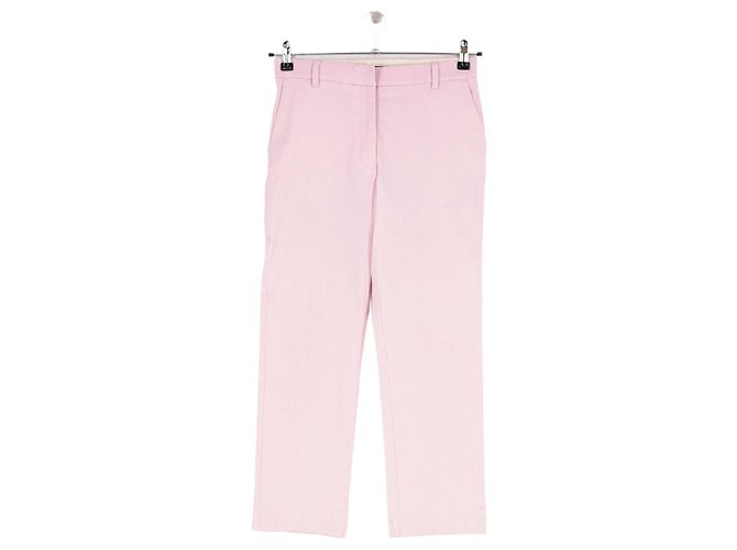 Pantalones de algodón rosa Vanessa Bruno