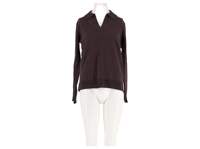Autre Marque Camisola de lã castanha LEVETE ROOM Cinza