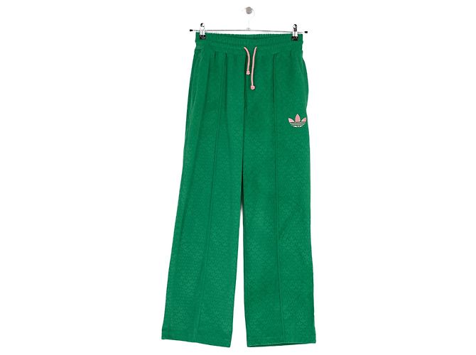 Adidas weite Hose grün