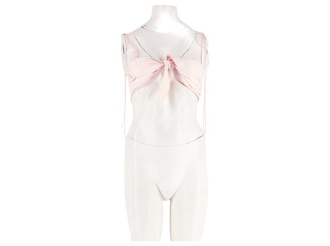 Autre Marque ORSEUND IRIS Baumwoll-Top Rosa Pink
