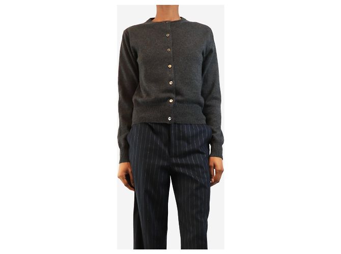 Aime Kurzcardigan anthrazitgrau - Größe XS