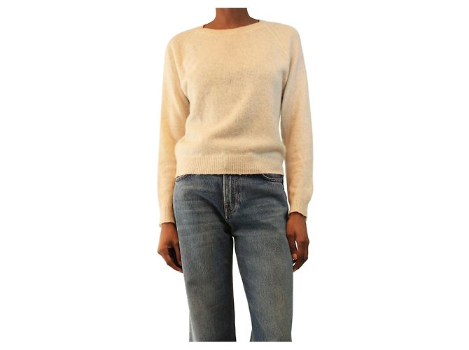 Autre Marque Pull en cachemire neutre - taille XS