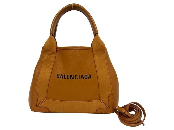 Borsa a tracolla 2-way in pelle marrone Balenciaga