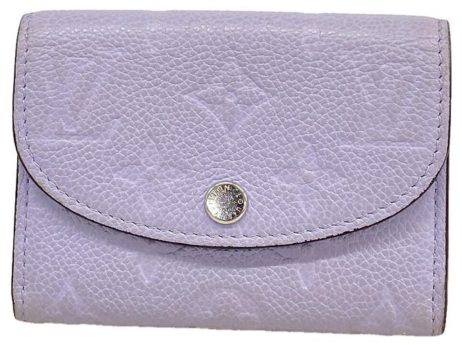 Louis Vuitton Monogram Empreinte Coin Case Purple