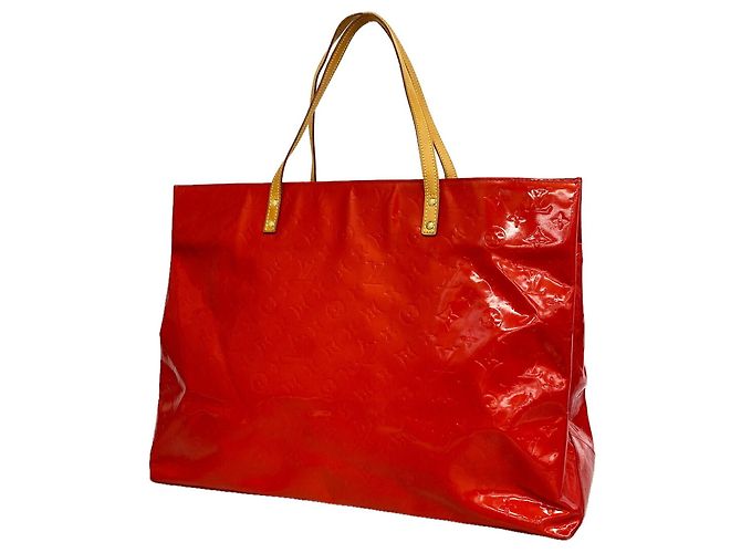 Borsa Boston Louis Vuitton Vernis Lead GM Rosso