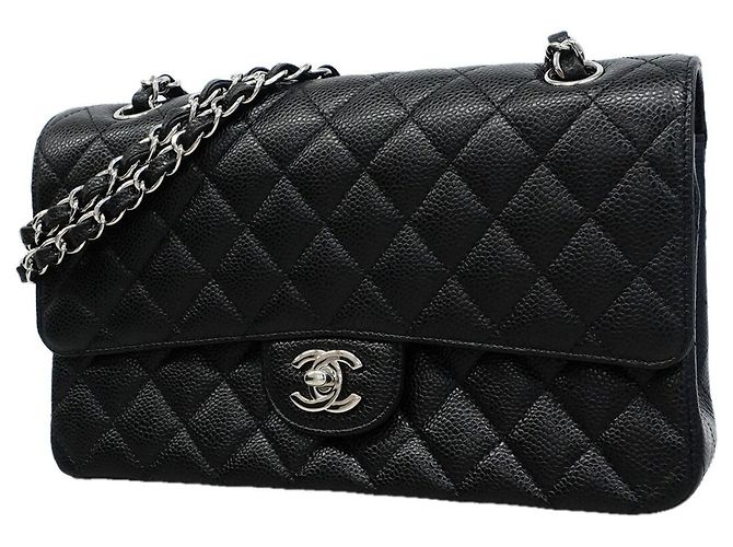 Borsa a tracolla Chanel Matelassé Nero
