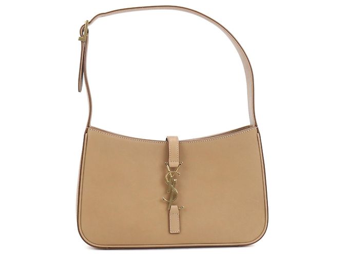 Autre Marque Bolsa Semi-Shoulder Saint Laurent - Bege
