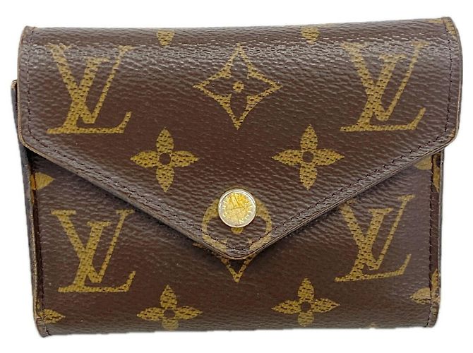 Louis Vuitton Brown Tri-fold Wallet