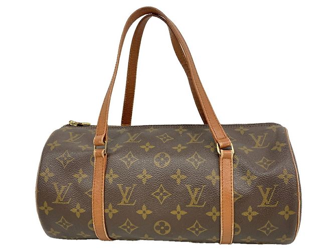 Borsa Louis Vuitton Monogram Papillon 30 Marrone