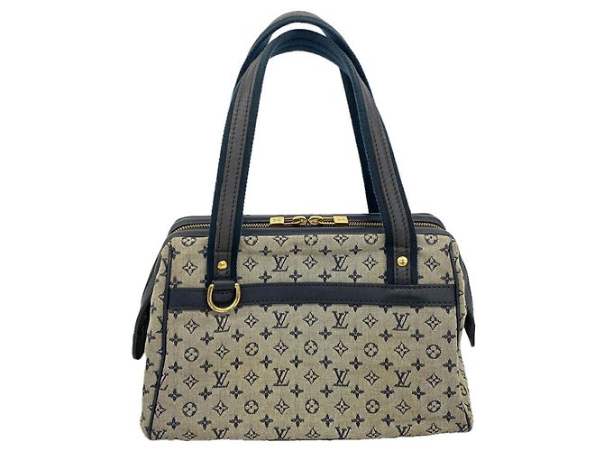 Louis Vuitton Monogram Mini Josephine PM Handtasche Blau