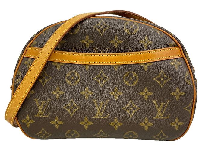 Borsa a tracolla Louis Vuitton Monogram Blois M51221 Marrone
