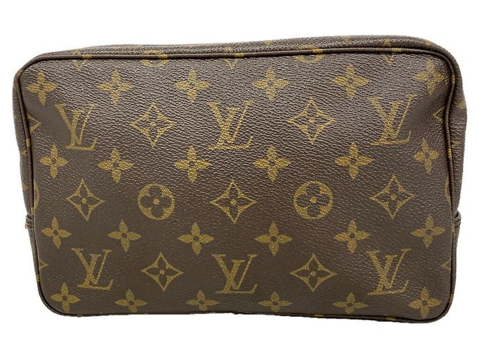 Louis Vuitton Monogram Toilette 23 Tasche/Etui Braun