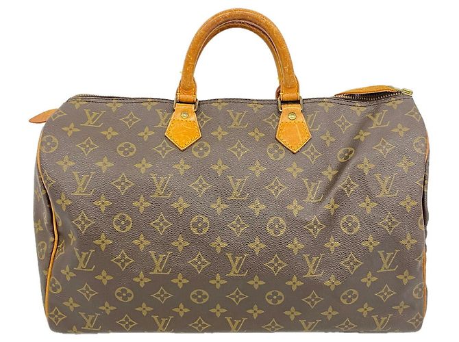 Bolsa Louis Vuitton Monogram Speedy 40 Marrom
