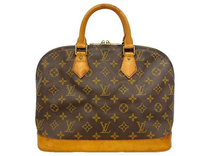 Sac à main Louis Vuitton Alma Monogram M51130 Marron