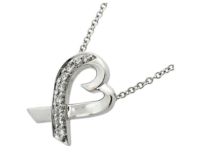 Autre Marque Tiffany & Co. Loving Heart Halskette