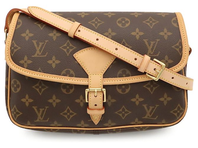 Sac à épaule Louis Vuitton Monogram Sologne Marron