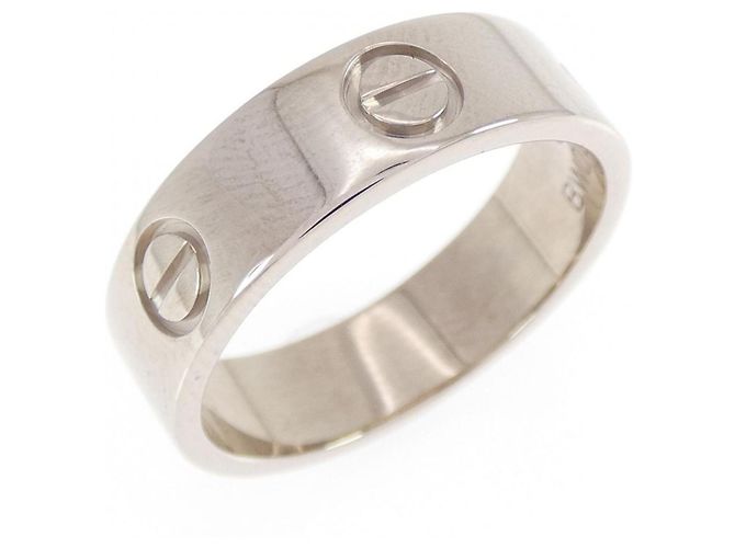 Cartier Love Ring in Weißgold