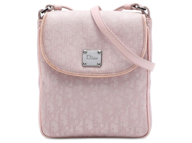 Autre Marque Borsa a tracolla Dior Pink Diorissimo Trotter Canvas Rosa