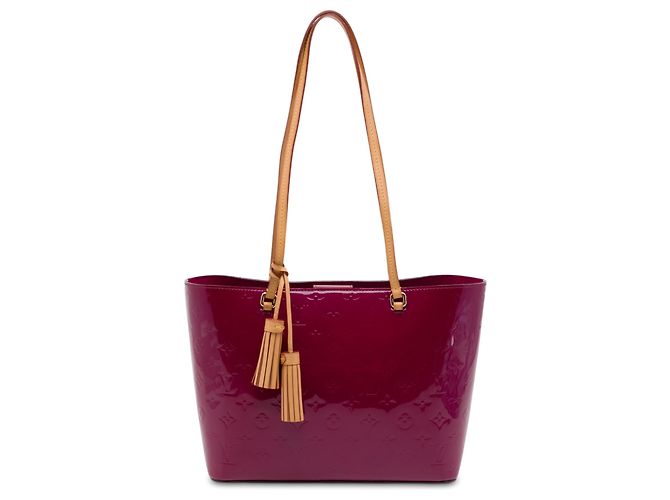 Louis Vuitton Purple Monogram Vernis Long Beach PM Violet