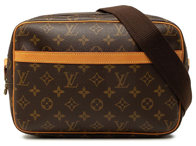 Louis Vuitton Brown Monogram Reporter PM Marrom