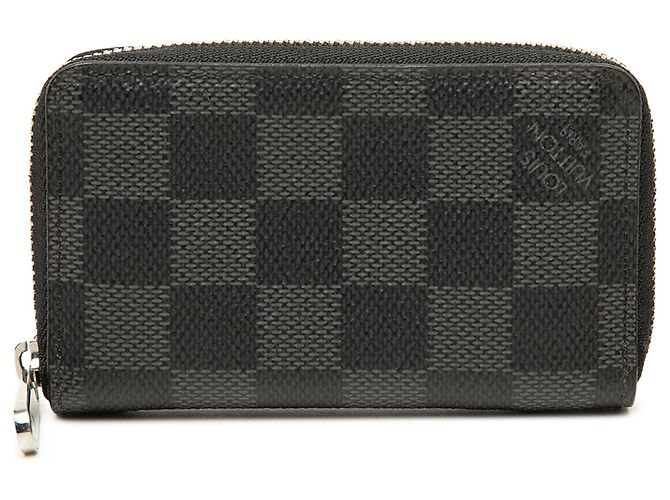 Louis Vuitton Monedero Zippy Damier Graphite Negro