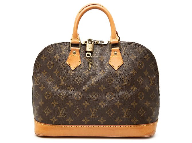 Louis Vuitton Brown Monogram Alma PM Marrom