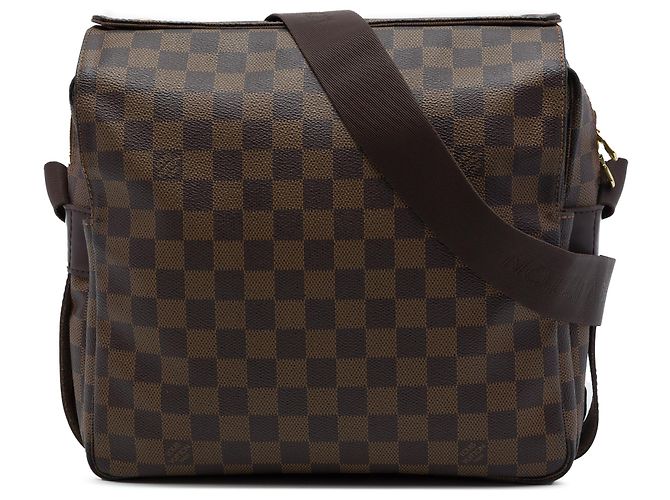 Louis Vuitton Brown Damier Ebene Naviglio Marron