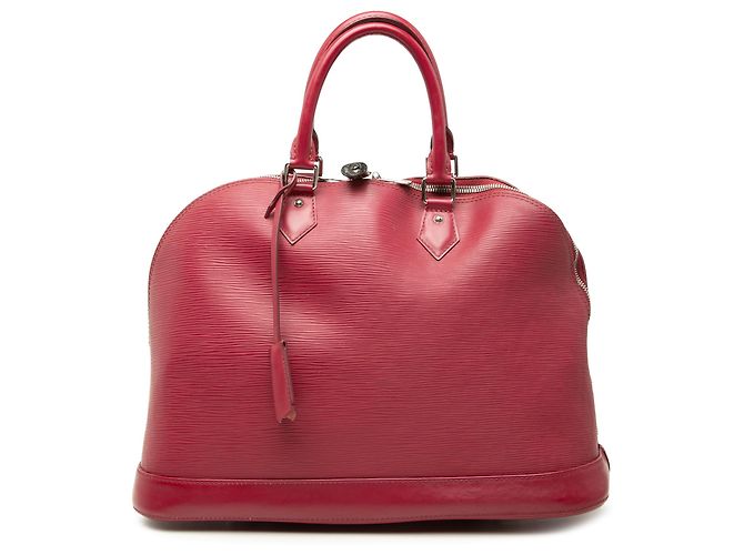 Louis Vuitton Pink Epi Alma GM Rose