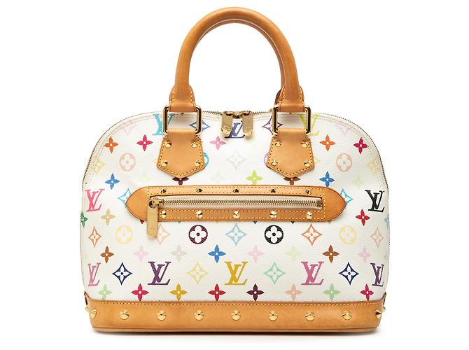Louis Vuitton White Monogram Multicolore Alma PM