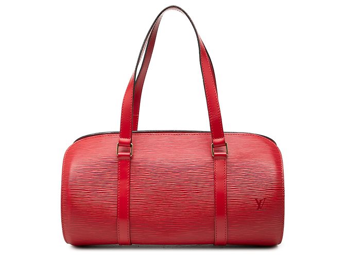 Louis Vuitton Red Epi Soufflot Rouge