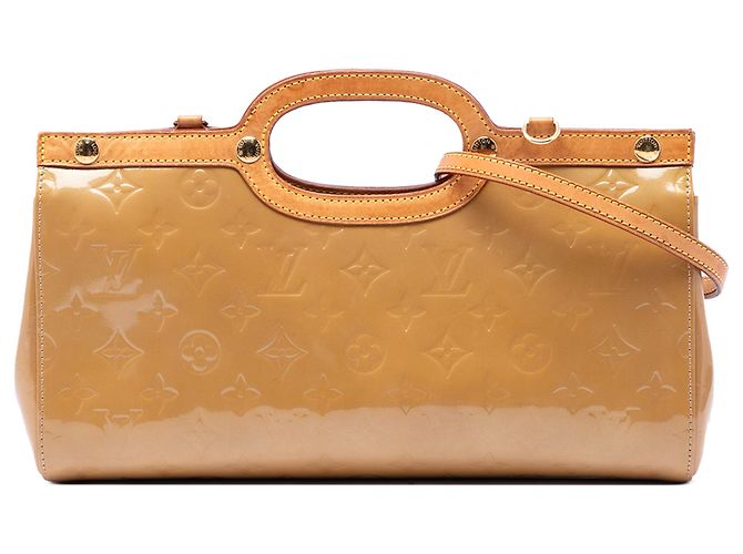 Louis Vuitton Brown Monogram Vernis Roxbury Drive Marron Marron clair
