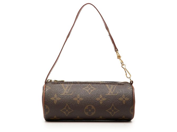 Louis Vuitton Brown Monogram Papillon Pochette Marron