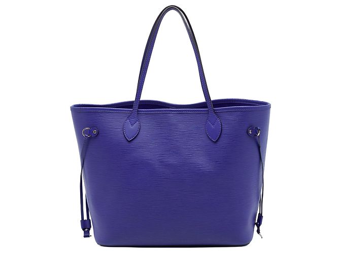 Louis Vuitton Purple Epi Neverfull MM Violet