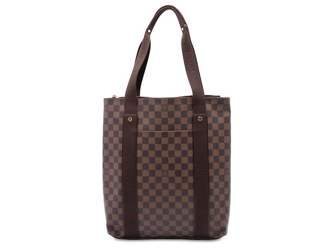 Louis Vuitton Brown Damier Ebene Cabas Beaubourg Marrom