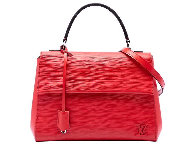 Louis Vuitton Red Epi Cluny MM Rouge