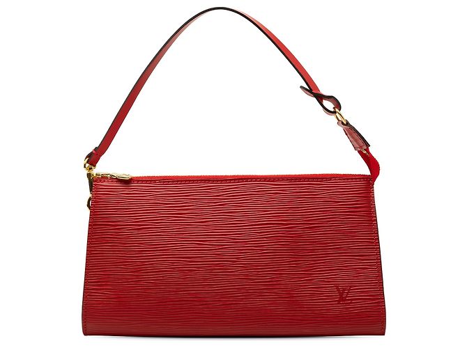 Louis Vuitton Red Epi Pochette Accessoires Rouge